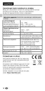 Preview for 16 page of LaserLiner 082.426A Operating Instructions Manual