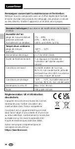 Preview for 26 page of LaserLiner 082.426A Operating Instructions Manual