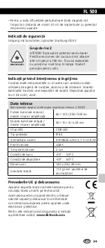 Preview for 39 page of LaserLiner 4K5 FL 500 Manual