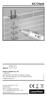 Предварительный просмотр 56 страницы LaserLiner AC-Check Manual