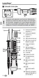 Preview for 34 page of LaserLiner AC-tiveMaster Manual