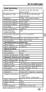 Preview for 49 page of LaserLiner AC-tiveMaster Manual