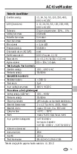 Preview for 79 page of LaserLiner AC-tiveMaster Manual