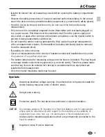 Preview for 9 page of LaserLiner AC-Tracer Operating Instructions Manual