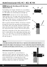 Preview for 12 page of LaserLiner ACL 4C Operating Instructions Manual