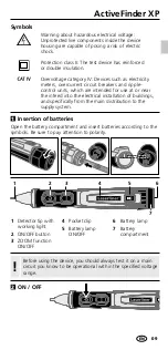 Предварительный просмотр 9 страницы LaserLiner ActiveFinder XP Manual