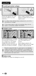 Предварительный просмотр 10 страницы LaserLiner ActiveFinder XP Manual