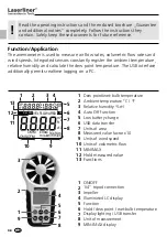 Preview for 8 page of LaserLiner AirflowTest-Master Manual