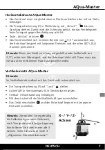 Preview for 7 page of LaserLiner AQua-Master Operating Instructions Manual