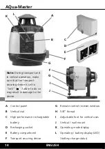 Preview for 14 page of LaserLiner AQua-Master Operating Instructions Manual