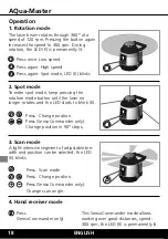 Preview for 18 page of LaserLiner AQua-Master Operating Instructions Manual