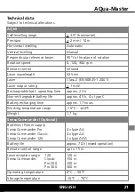 Preview for 21 page of LaserLiner AQua-Master Operating Instructions Manual