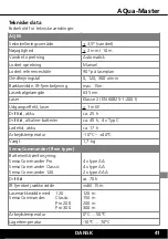 Preview for 41 page of LaserLiner AQua-Master Operating Instructions Manual