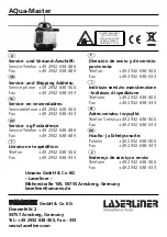 Preview for 54 page of LaserLiner AQua-Master Operating Instructions Manual