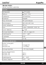 Preview for 33 page of LaserLiner AquaPro 120 Operating Instructions Manual