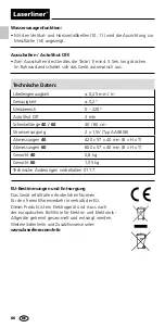 Preview for 6 page of LaserLiner ArcoMaster 40 Manual