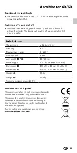 Preview for 9 page of LaserLiner ArcoMaster 40 Manual