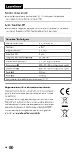 Preview for 18 page of LaserLiner ArcoMaster 40 Manual