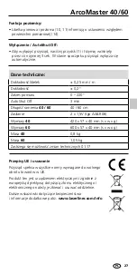 Preview for 27 page of LaserLiner ArcoMaster 40 Manual