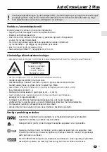 Предварительный просмотр 17 страницы LaserLiner AutoCross-Laser 2 Plus Operating Instructions Manual