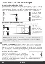 Preview for 14 page of LaserLiner AutoCross-Laser 360 PowerBright Operating Instructions Manual