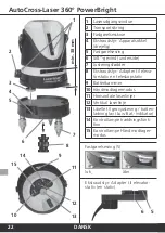 Preview for 22 page of LaserLiner AutoCross-Laser 360 PowerBright Operating Instructions Manual