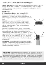 Preview for 48 page of LaserLiner AutoCross-Laser 360 PowerBright Operating Instructions Manual