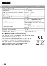 Preview for 8 page of LaserLiner AutoCross-Laser 3C Manual