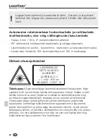 Preview for 98 page of LaserLiner AutoSmart-Laser Instruction Manual