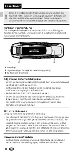 Preview for 2 page of LaserLiner BBQ-GasCheck Instruction Manual