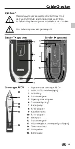 Предварительный просмотр 15 страницы LaserLiner CableChecker 083.065a Manual