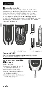 Предварительный просмотр 34 страницы LaserLiner CableChecker 083.065a Manual