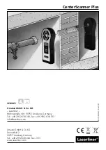 Preview for 68 page of LaserLiner CenterScanner Plus RECV Manual