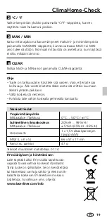 Preview for 19 page of LaserLiner ClimaHome-Check Manual