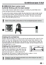 Preview for 15 page of LaserLiner CombiCross-Laser 5 DLD Manual