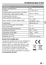 Preview for 57 page of LaserLiner CombiCross-Laser 5 DLD Manual