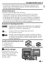 Preview for 3 page of LaserLiner CompactCube-Laser 3 Manual