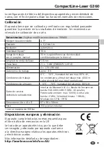 Preview for 61 page of LaserLiner CompactLine-Laser G360 Manual