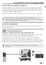 Preview for 5 page of LaserLiner CompactPalm-Laser PowerBright Plus Manual