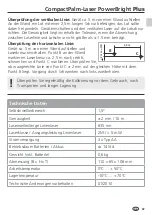 Preview for 7 page of LaserLiner CompactPalm-Laser PowerBright Plus Manual