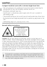 Preview for 8 page of LaserLiner CompactPalm-Laser PowerBright Plus Manual