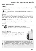 Preview for 9 page of LaserLiner CompactPalm-Laser PowerBright Plus Manual