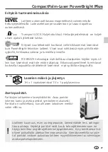 Preview for 27 page of LaserLiner CompactPalm-Laser PowerBright Plus Manual