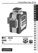 LaserLiner CompactPlane-Laser 3G Pro Manual preview