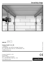 Preview for 8 page of LaserLiner CrossGrip Snap Manual