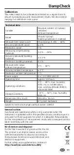 Preview for 11 page of LaserLiner DampCheck Manual