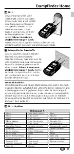 Preview for 5 page of LaserLiner DampFinder Home Manual