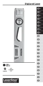 LaserLiner DigiLevel Laser Manual preview