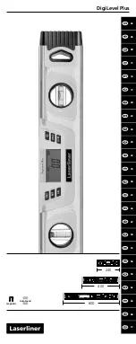 LaserLiner DigiLevel Plus 25 Manual preview