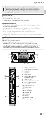 Предварительный просмотр 5 страницы LaserLiner DigiLevel Plus Manual